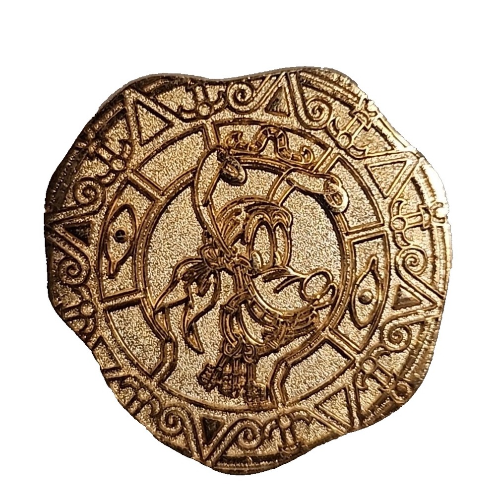 Disney Pin Pluto Pirates of the Caribbean Legend‎ of the Golden Pins Coin 47096